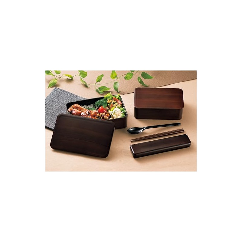 Tatsumiya Wood Grain Lunch, 1-Tier Lunch, Tochigeki 800 30469