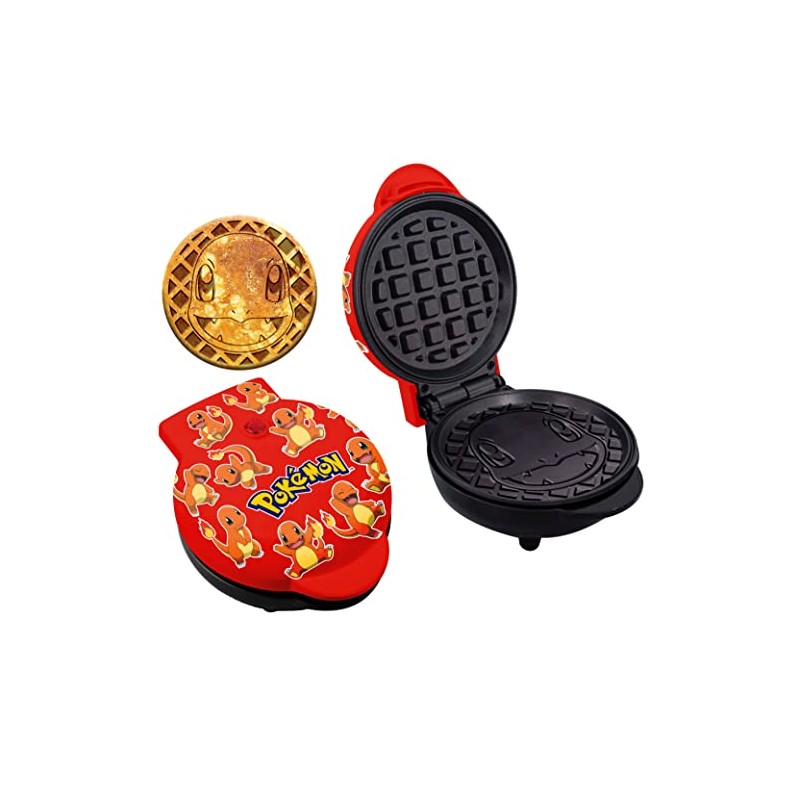 Uncanny Brands Pokémon Charmander Mini Waffle Maker - Charmander on
