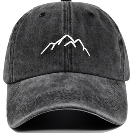 MAZELIKEHOOD Baseball Cap Adjustable Sport Unisex Breathable Mountain Sun Hat for Women Men Claret