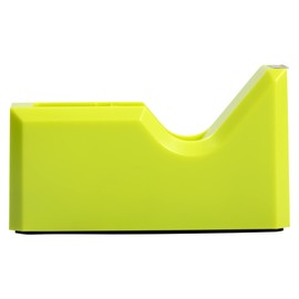 JAM PAPER Colorful Desk Tape Dispensers - Lime Green - Sold Individually