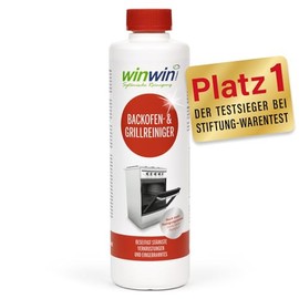 winwinCLEAN Backofenreiniger-Grillreiniger 500ml I Original I extrem stark I Testsieger Stiftung Warentest I L√∂st eingebranntes und starke Verschmutzungen I selbstarbeitender Reiniger und Fettl√∂ser