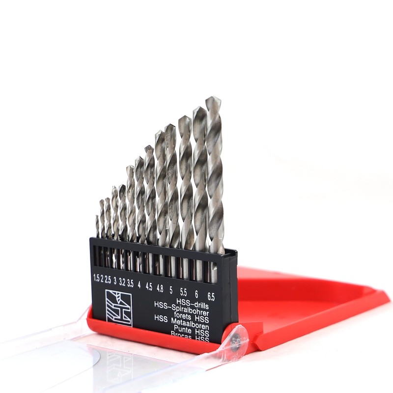 Dekton 13pc HSS Drill Set Pro | Precision Drills 1.5-6.5mm
