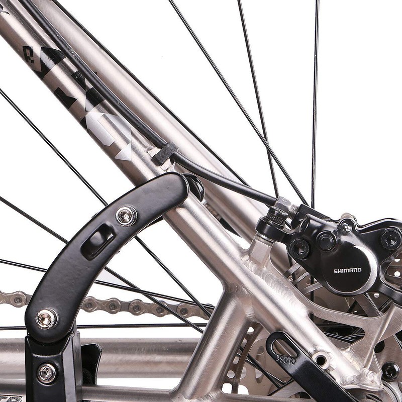 MidGard Bicycle Side Stand Aluminium Adjustable 24.26.27.28 Inches