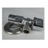 Stainless Steel Angled Water Isolating Valves Wall Mounted 1/2''X1/2''
