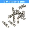 Litoexpe Compression Spring, 3mm OD,0.5mm Wire Size, 10mm Free Length,