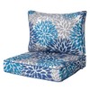 JMKaixin Outdoor Seat/Back Deep Chair Cushion Set for Patio Furniture