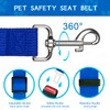 2 PCS Dog Seat Belt for Car Frskcssd Adjustable Dog