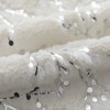 LIGICKY Set of 2 Fluffy White Faux Fur Pillow Covers