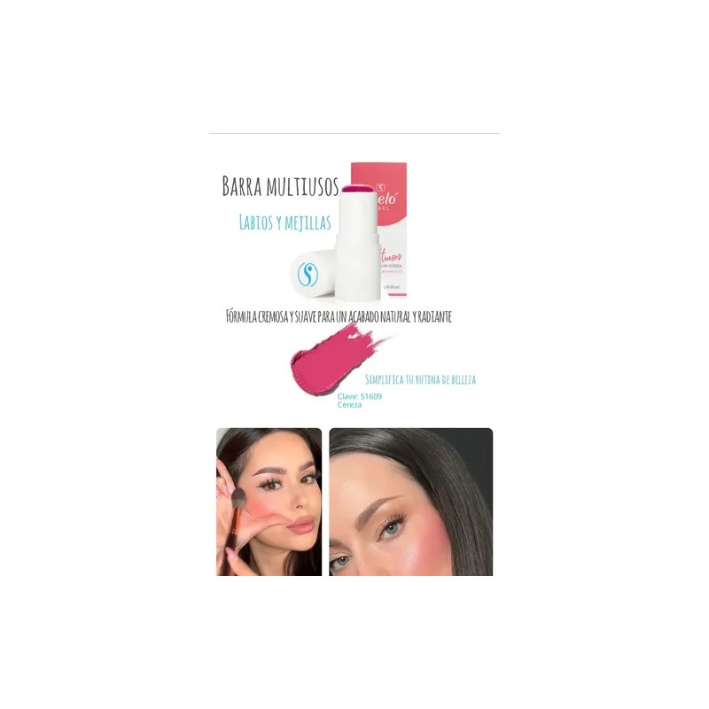 Barra Multiusos-rubor/labial Shelo Nabel Pack 2
