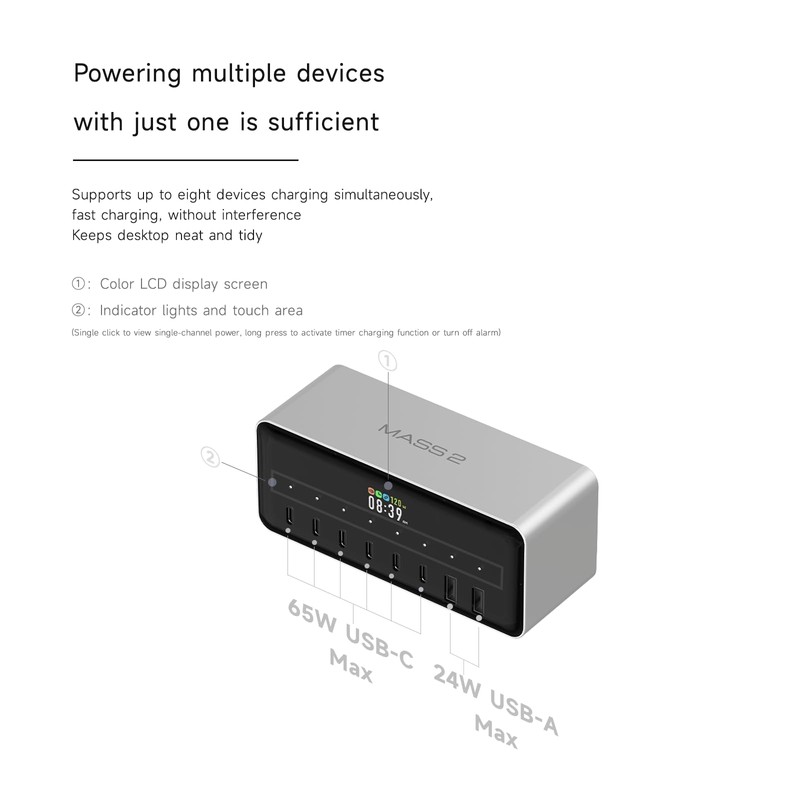 ISDT MASS2 200 W Desktop Super Power Station, 200 W