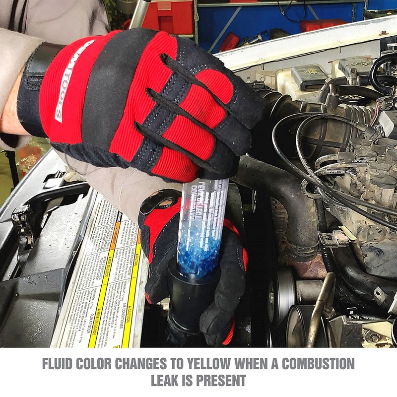 OEMTOOLS 37145 Combustion Leak Detector, Plastic and Rubber Tester for