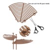 alblinsy 6 Pcs Plant Pot Grid Soil Protector Covers, 11.8"