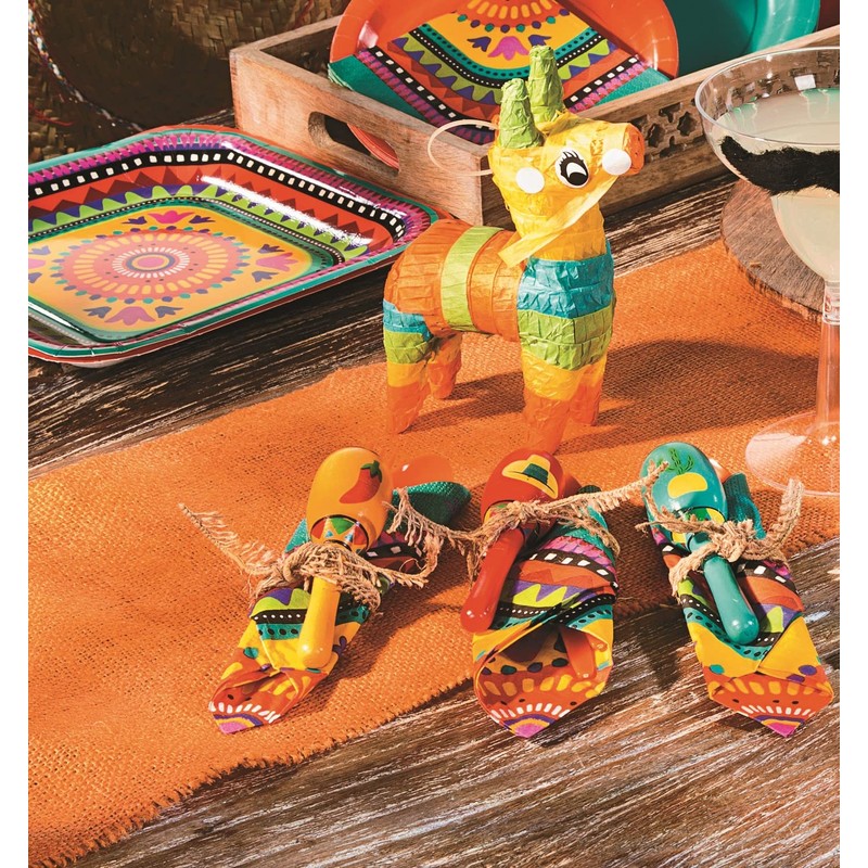 Fun Express 12 Pieces- Wooden Fiesta Maracas- Educational and Learning