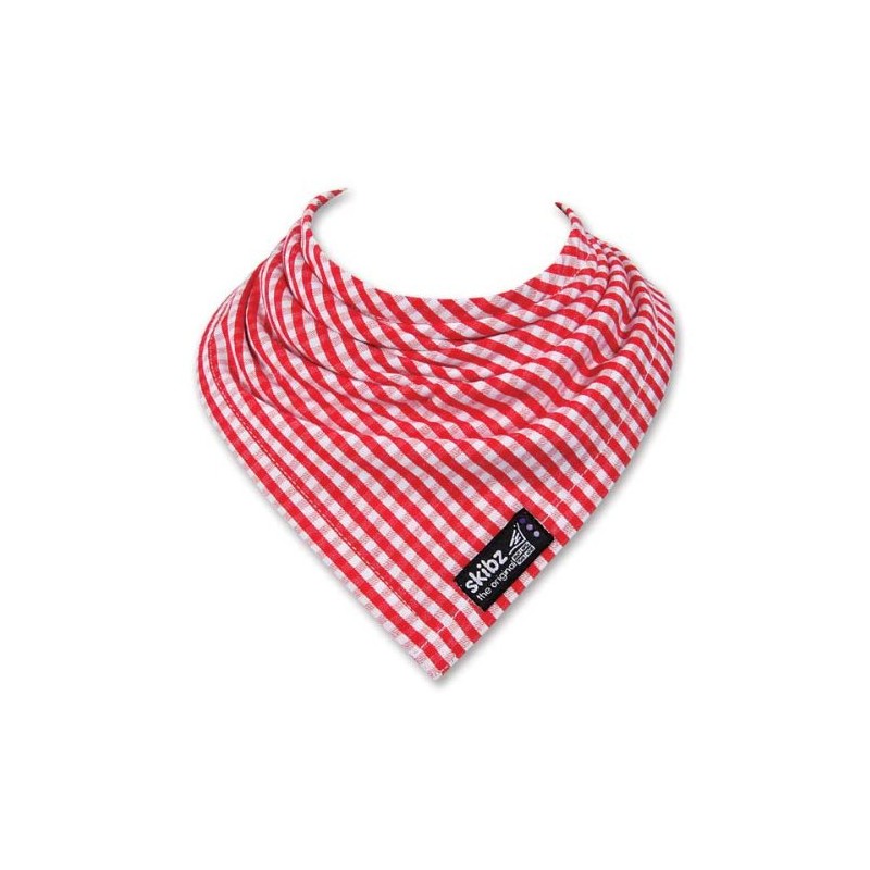 SKIBZ Dribble Bib - Red Gingham