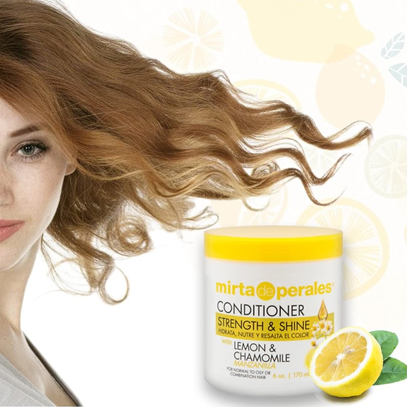 Mirta de Perales Lemon & Chamomile Shampoo + Conditioner +