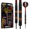 WINMAU Outrage 21 gram Brass Darts Set with Prism Flights