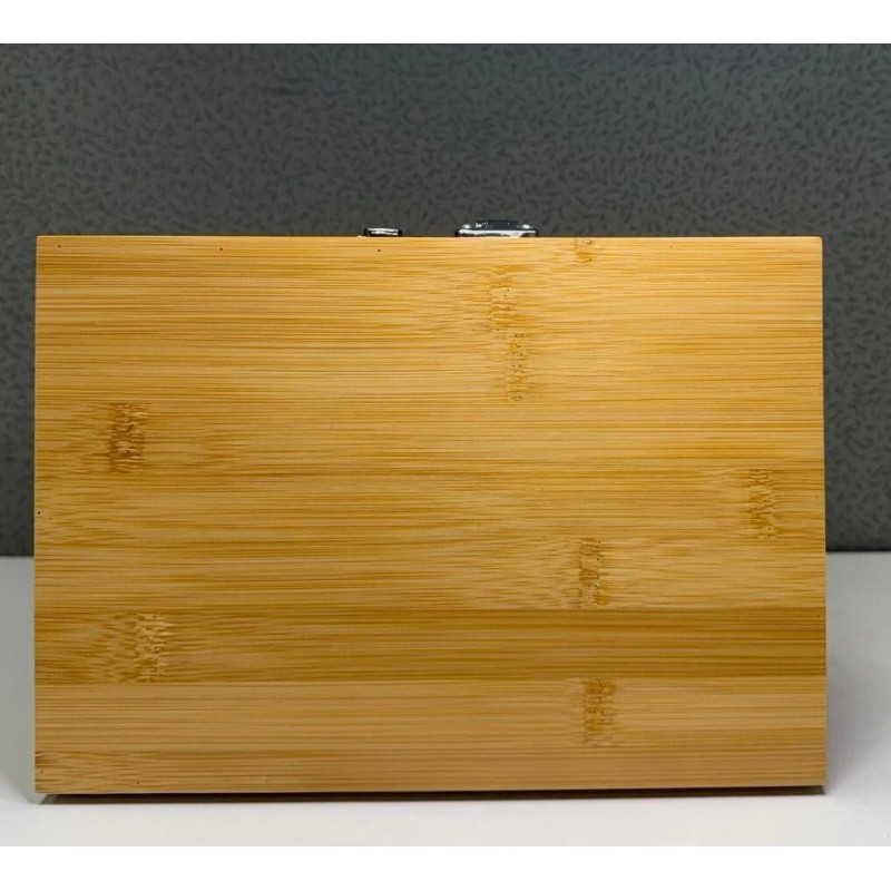 Urban Sombrero Bamboo Stash Box by MustStash, with Combination Lock