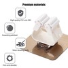 Shaoduoli Self-Adhesive Mop Holder,Broom Wall Mounted Rack,Sweeper Gripper Hanger,Cleaning Tools