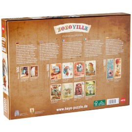 Heye 29811 Puzzles-1000 pc-Spring Time,Grey