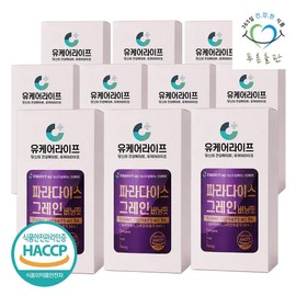 green field (Hyundai Hmall) [Blue Field] Paradise Grain Burning Fit 6 Paradol 60 tablets 10 Paradise Grain Extract / (현대Hmall) [푸른들판] 파라다이스 그레인 버닝 핏 6파라돌 60정 10개 파라다이스그래인 추출물