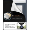 Dailycooper Portable Blackout Curtains for Bedroom 34”x 72”, 100% Blackout