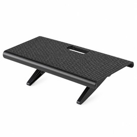 Adjustable Monitor Top Shelf for Space-Saving Storage – Foldable Screen Organizer for Home Office and TV Setups