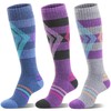 Welwoos Merino Wool Ski Socks for Womens Mens Thermal Heated