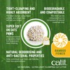 Catit Go Natural Ultra-Light Clumping Cat Litter, Bamboo Pellets, Dust-Free,