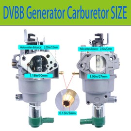 DVBB 41532 100161 Carburetor Compatible with Champion 9375/7500 9000/7000 Watt 439cc Generator, Carb Part # 47.131000.22