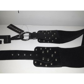 RAMPAGE Black Classic Modern Fashion Belt Womens Sz M/L NEW,nice bin413