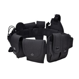 HOUSON 10 in 1 Multifunctional Waist Belt, Tactical Hip Belt Tactical Belt Modular Equipment System for Law Enforcement Security Hunting