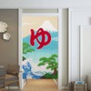 Vtrbwze Noren Japanese Yu Bath Doorway Curtain Asian Tapestry Decorations