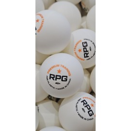RPG 100 1* ITTF Grade ABS Table Tennis Balls, 40+