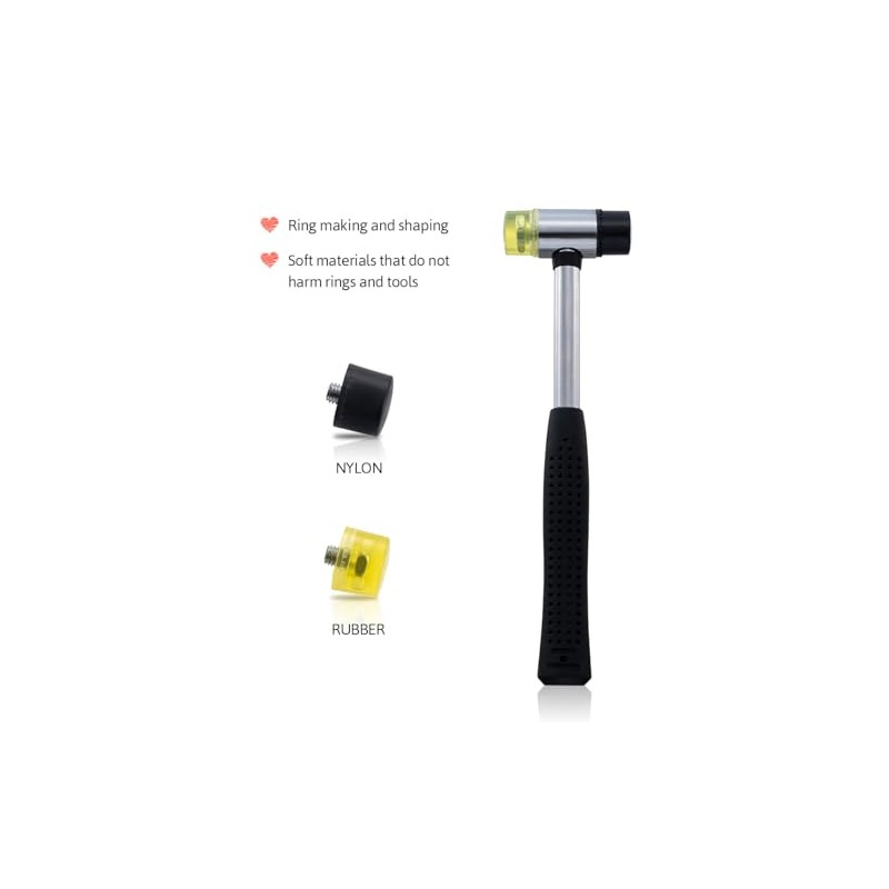 Meowoo Ring Sizer Measuring Tool Set, Metal Ring Guage for