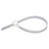 NOOR Nylon Cable Ties, 7.5 x 200 mm, Transparent and
