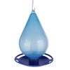 Hanging Transparent Plastic Hummingbird Feeder Outdoor Bird Feeding Device for