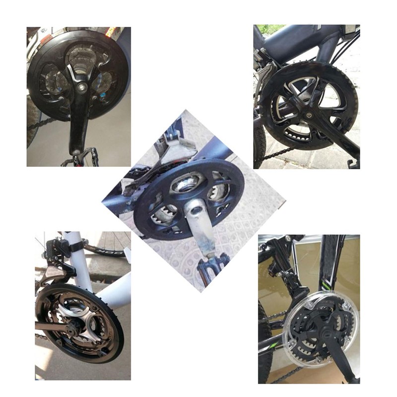 Yundxi Bicycle Chainring Protector, 42T Chain Guard Ring, Sprocket Cover,