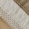 Macrame Table Runner 30 x 274 cm Beige Boho Jute