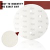 9 Inch 6 Hole Sanding Disc, GOH DODD 240 Grit