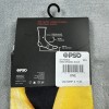 PSD Iced Banana Crew Socks Black Yellow 321106022 One Size