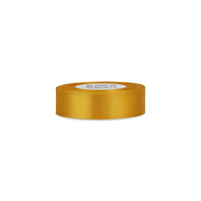 Double Faced Satin Ribbon - Amarillo