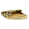 Girly Handbags Womens Frame Leopard Clutch Bag - Light Leopard
