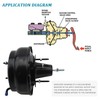 Vacuum Power 53-2555 Brake Booster Compatible with Nissan Models