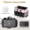 MUNNAR Cleaning Caddy with Wheels - Rolling Cleaning Caddy Bag