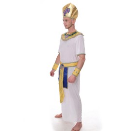 dressmeup DRESS ME UP - DRESS ME UP costume carnival men's costume pharaoh Egyptian Ramses mummy Size S/M L201