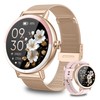 KEEPONFIT Smart Watches for Women Android/iPhone, IP68 Waterproof Fitness Tracker