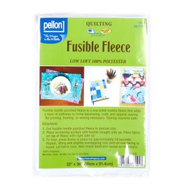 Pellon 987F Fusible Fleece 22'' x 36'' Package, White