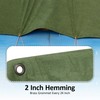 ZUPERIA Canvas Tarp 1 Pack, 8' x 10' ft, 12oz.