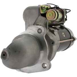 New 28MT Starter for Mercedes Truck Applications 12 Volt 3.0KW 9 Tooth CW Gear Reduction w Solenoid Control Relay 0-23000-2420 10461476 10479637 201-28130 TS-1732 91-01-4555 0051511201 A0051511201