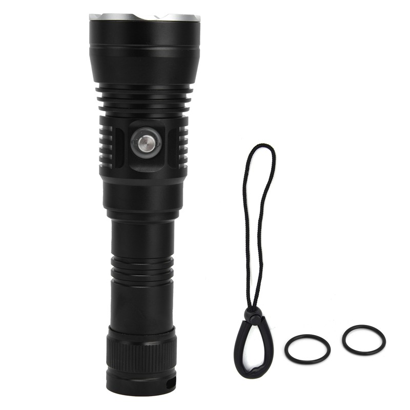 XHP70 3500lm Diving Flashlight Aluminum Alloy Professional 100m IP68 Underwater